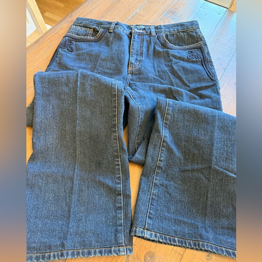 Ralph Lauren Lauren Jeans woman’s boot leg  size 10. Excellent condition. - Picture 2 of 7